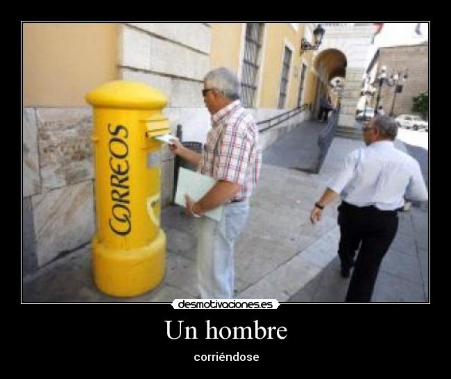 Un hombre - 