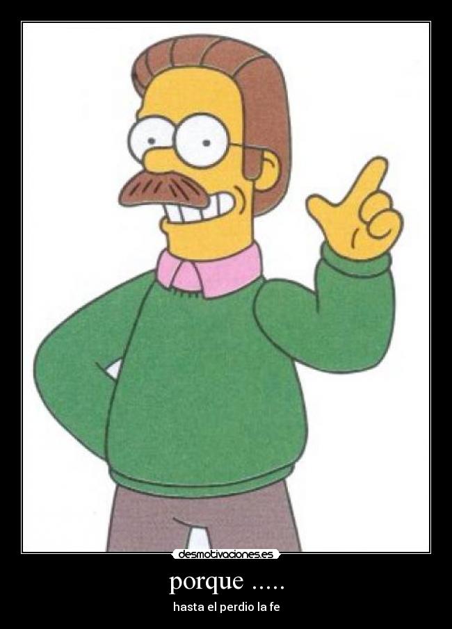 porque ..... -