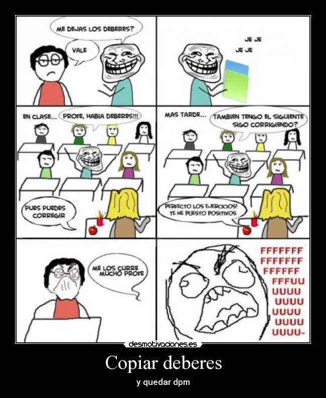 Copiar deberes -