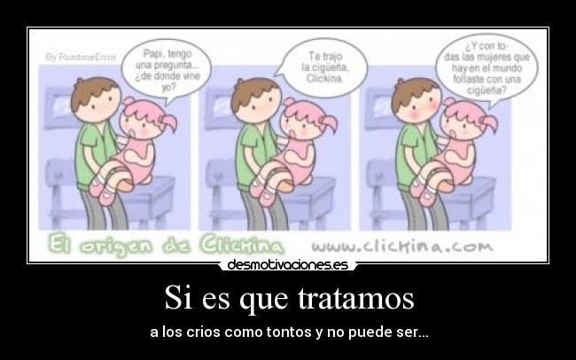 Si es que tratamos -