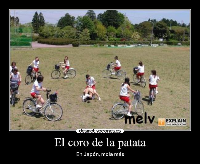 El coro de la patata - En Japón, mola más
