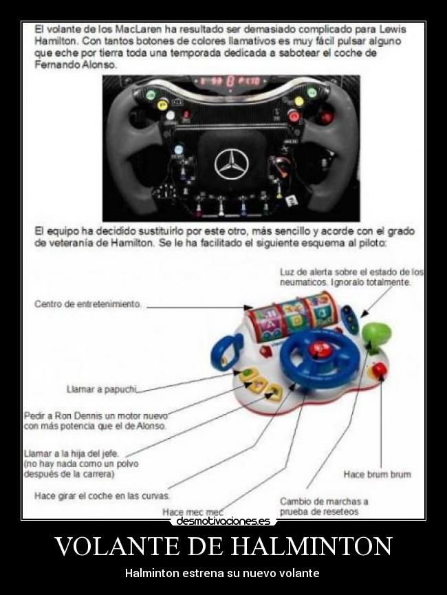 VOLANTE DE HALMINTON - 