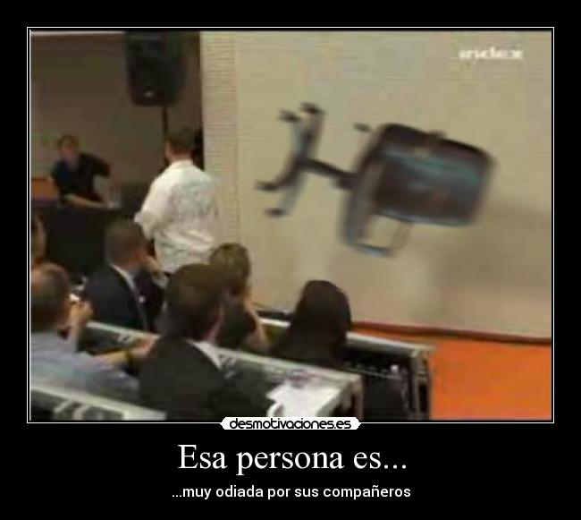 Esa persona es... - 