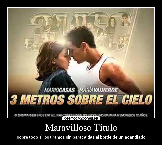 Maravilloso Título - 