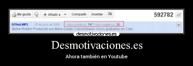 Desmotivaciones.es - Ahora también en Youtube