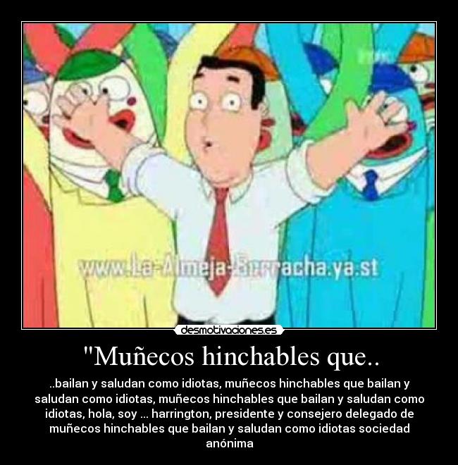 Muñecos hinchables que.. - 