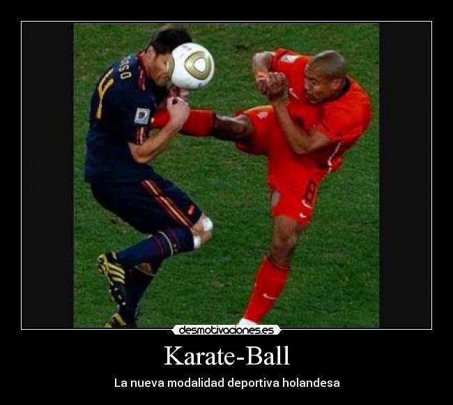 Karate-Ball - La nueva modalidad deportiva holandesa
