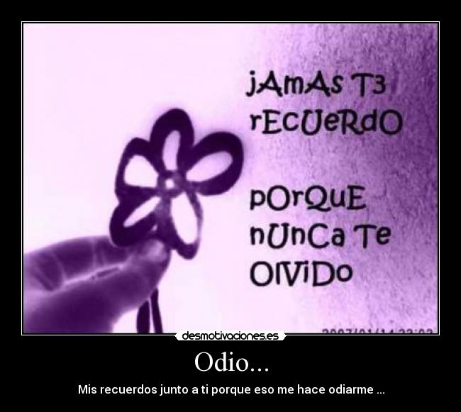Odio... -