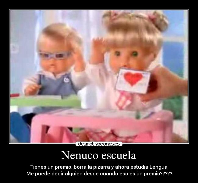 Nenuco escuela - 