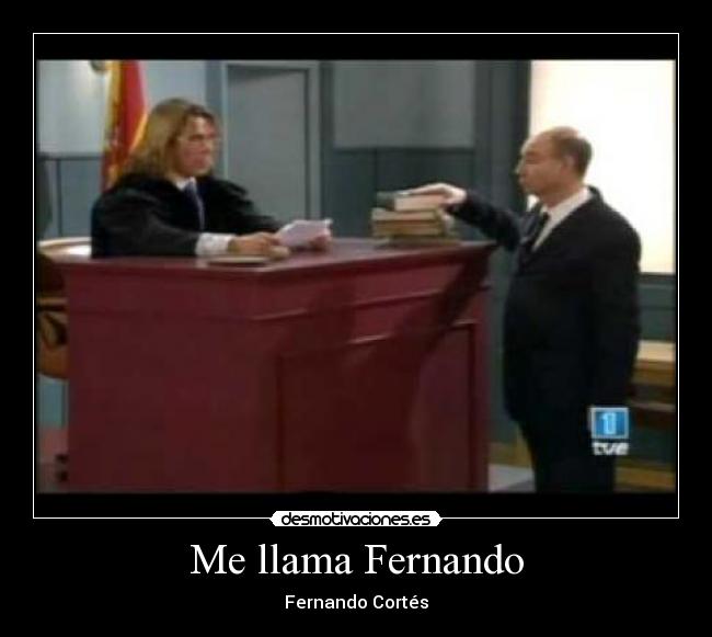 Me llama Fernando -
