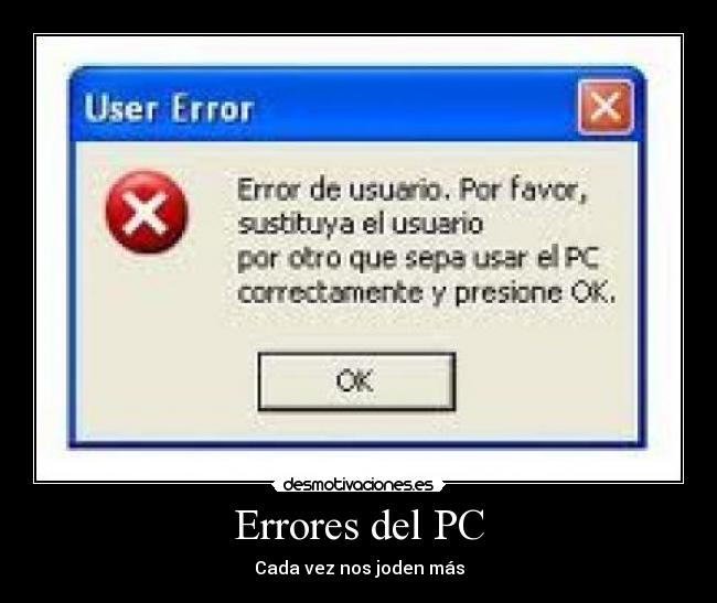 Errores del PC -