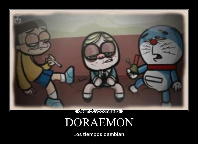 DORAEMON - Los tiempos cambian.