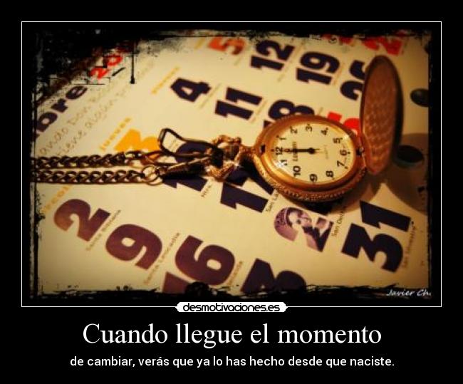 Cuando llegue el momento - 