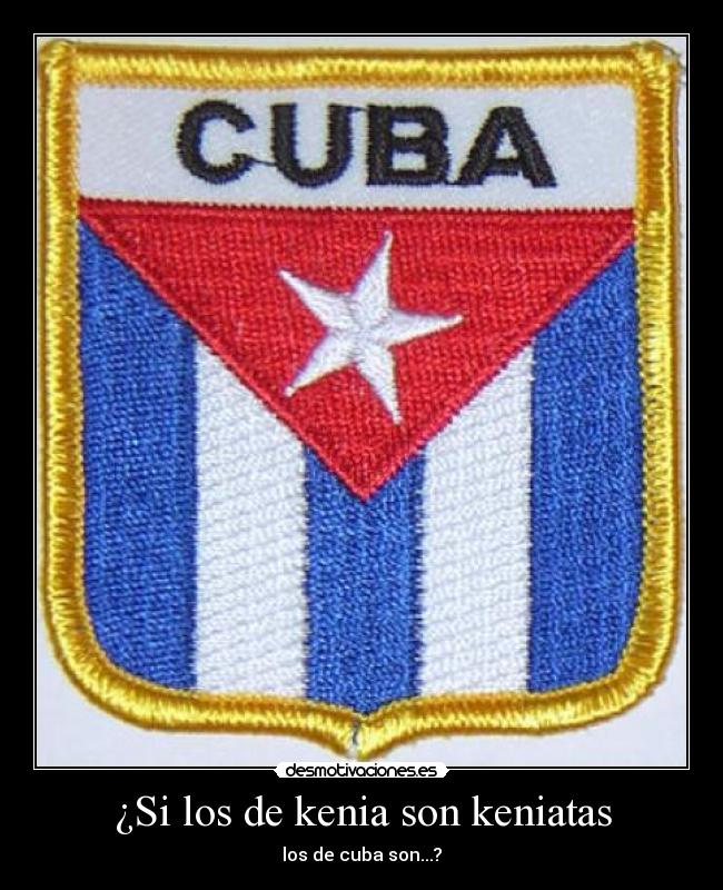 ¿Si los de kenia son keniatas -