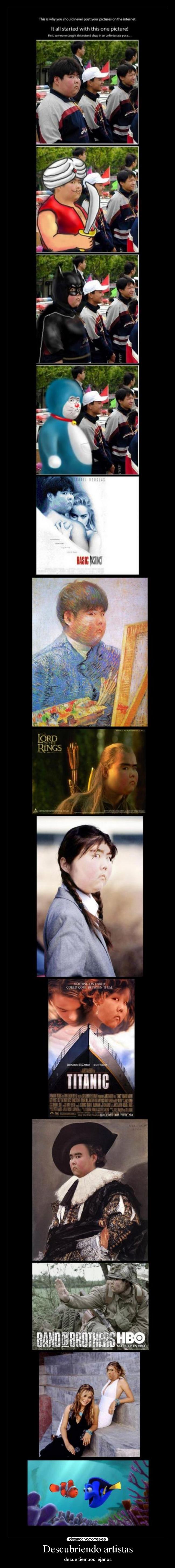 Descubriendo artistas - desde tiempos lejanos