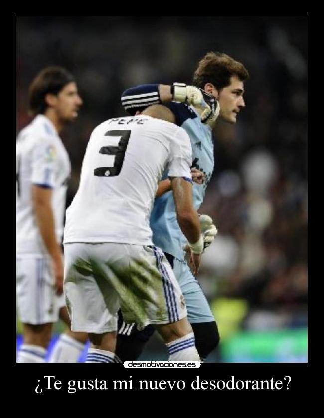 ¿Te gusta mi nuevo desodorante? -