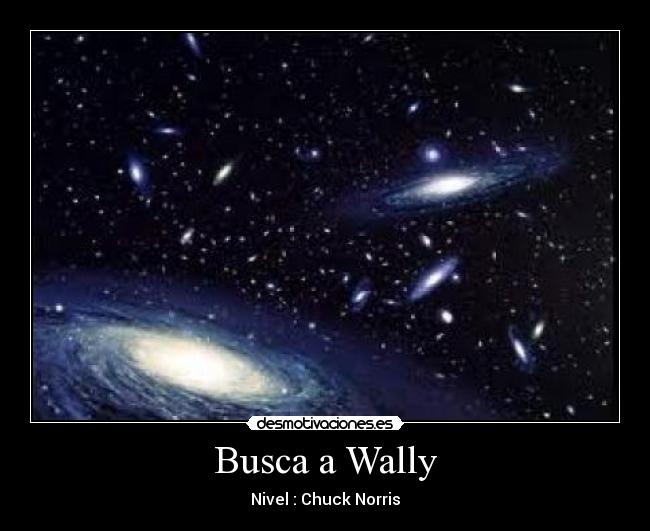 Busca a Wally - Nivel : Chuck Norris