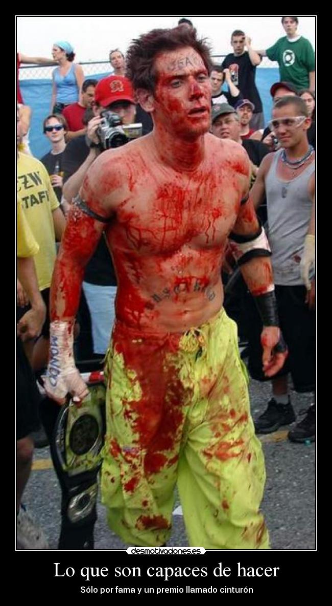 Lo que son capaces de hacer -