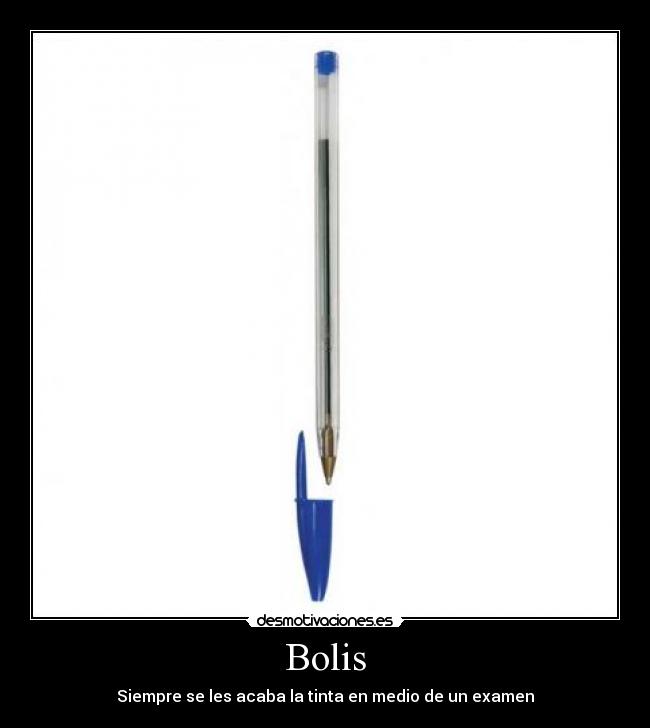carteles bolis examen desmotivaciones