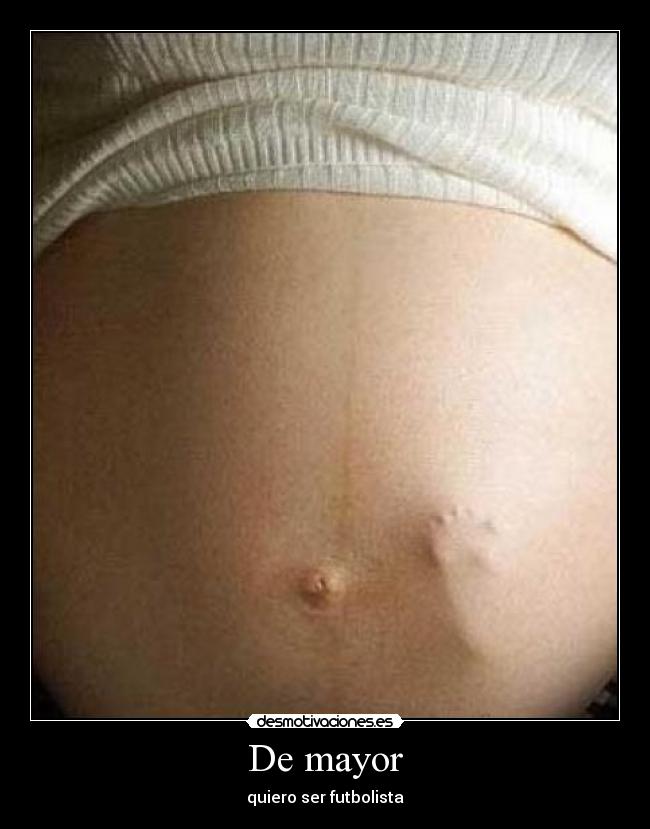 De mayor - quiero ser futbolista