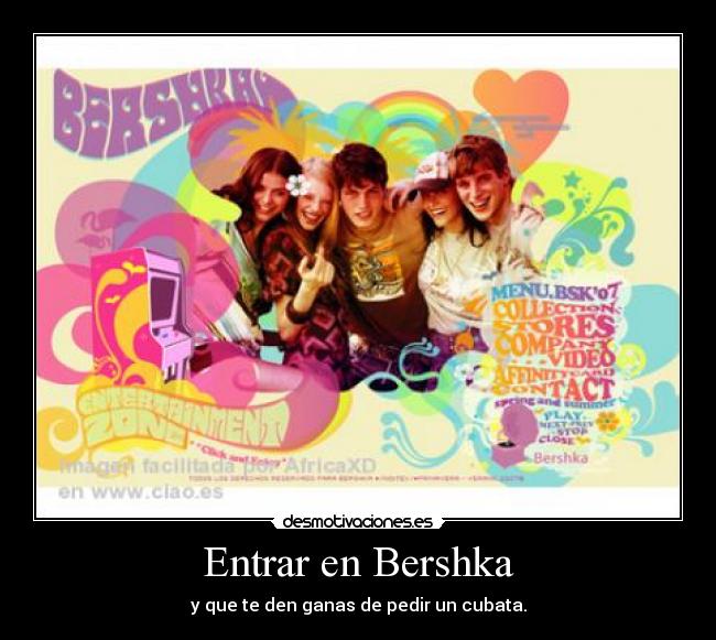 carteles bershka cubata desmotivaciones