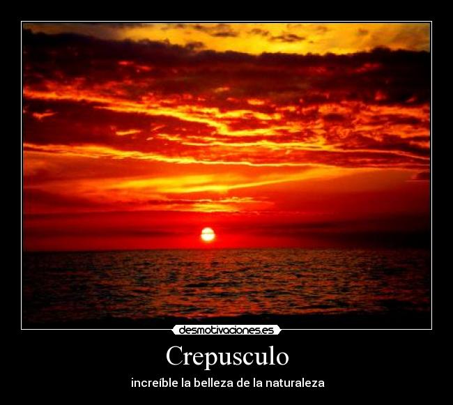 Crepusculo - 
