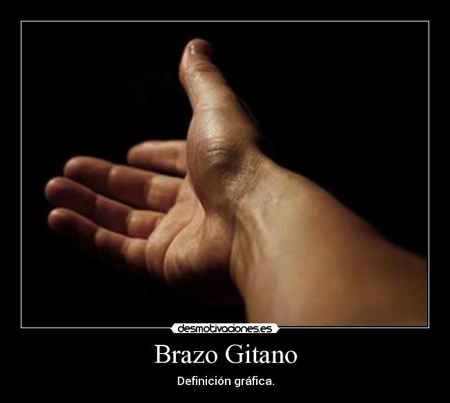 Brazo Gitano - Definición gráfica.