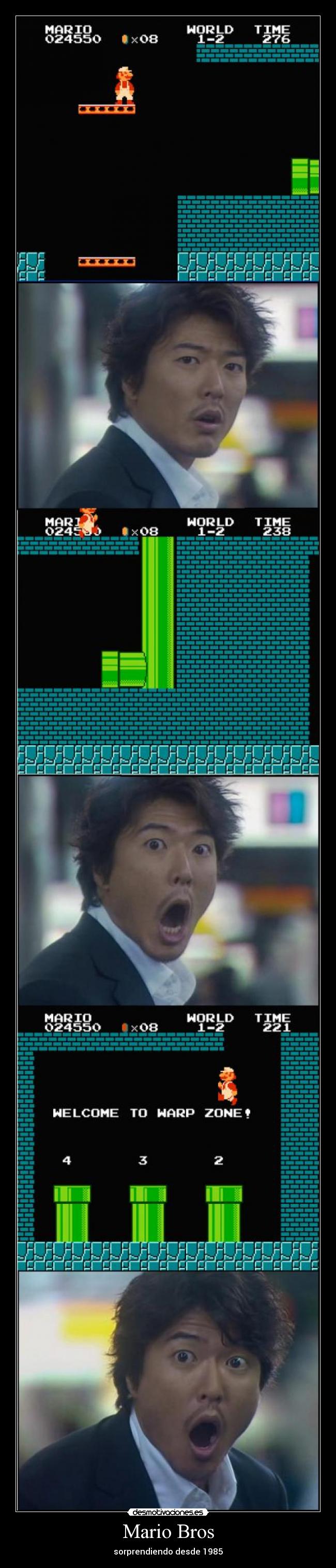 Mario Bros - sorprendiendo desde 1985