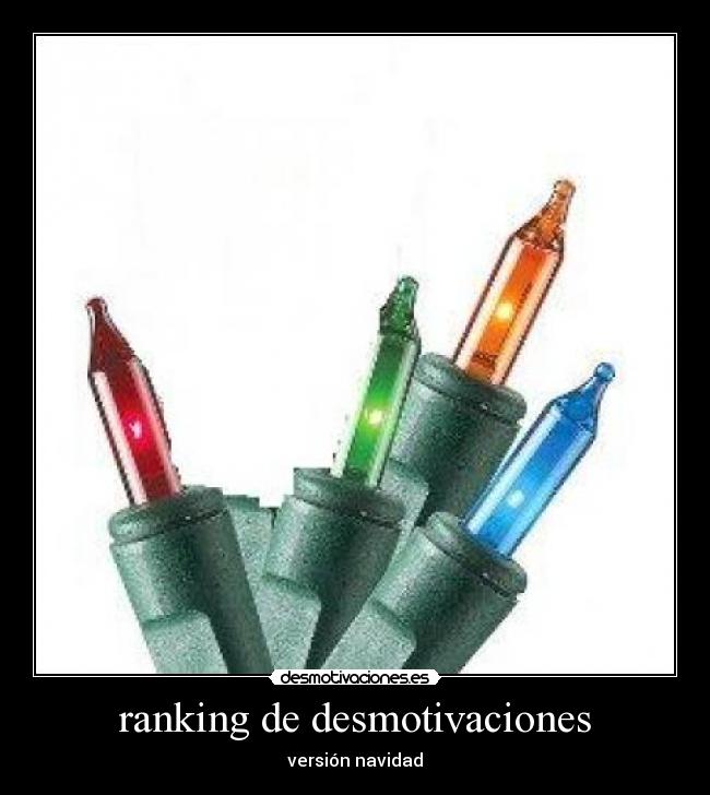 ranking de desmotivaciones - 