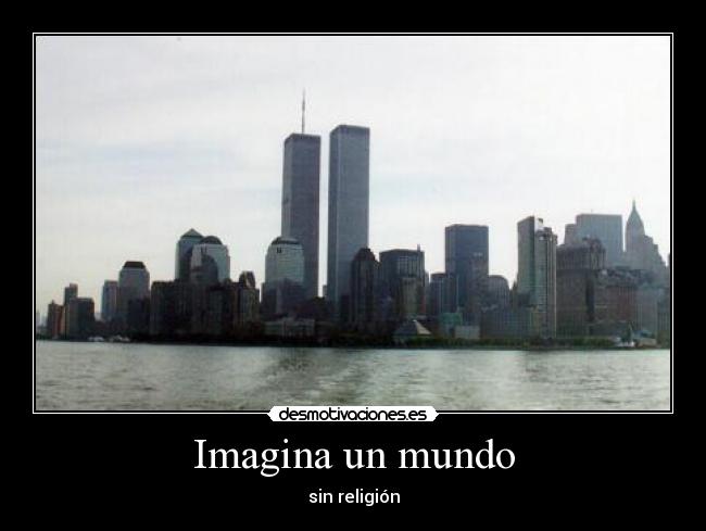 Imagina un mundo - sin religión