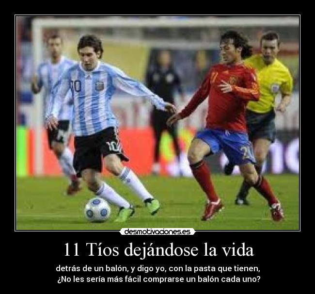 11 Tíos dejándose la vida - 