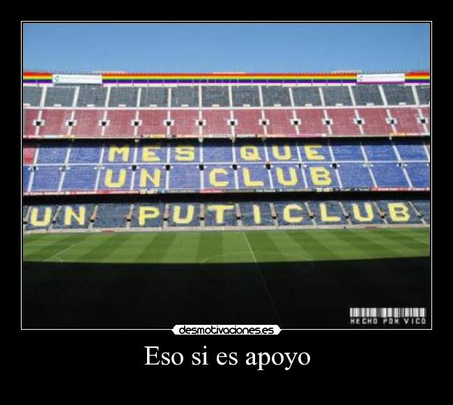 Eso si es apoyo -