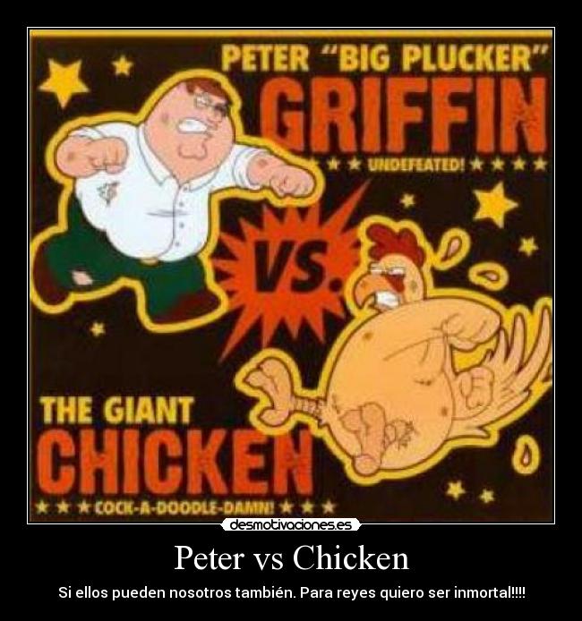 Peter vs Chicken - 