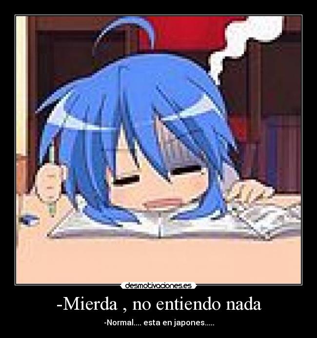 carteles anime desmotivaciones