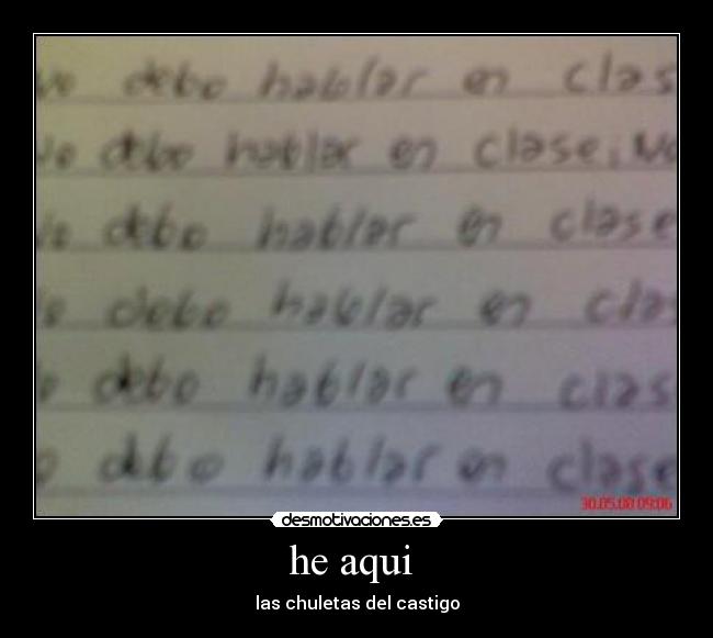 he aqui  - 