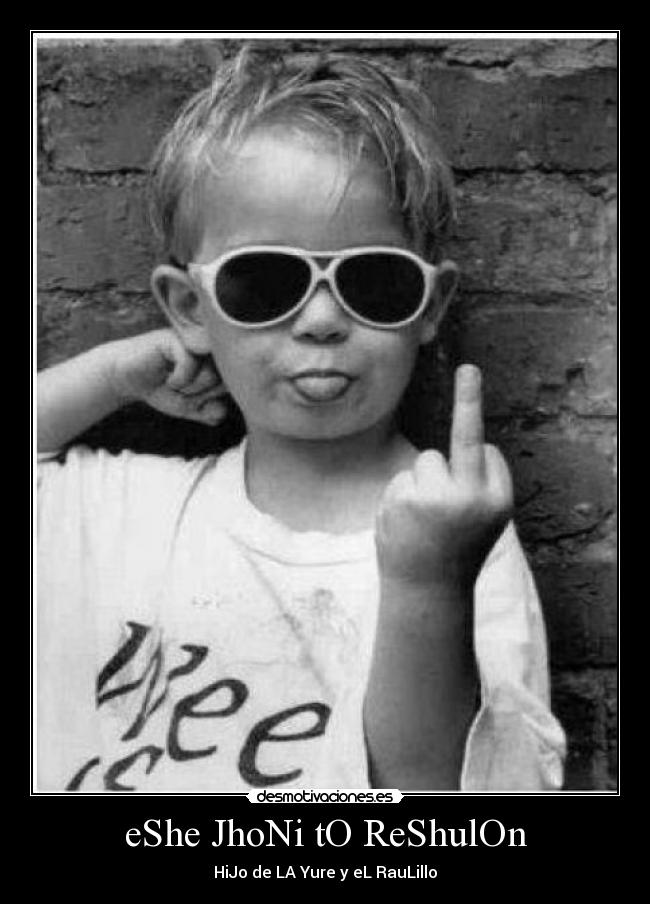 eShe JhoNi tO ReShulOn -