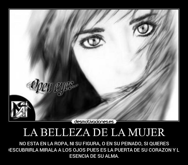 LA BELLEZA DE LA MUJER - 