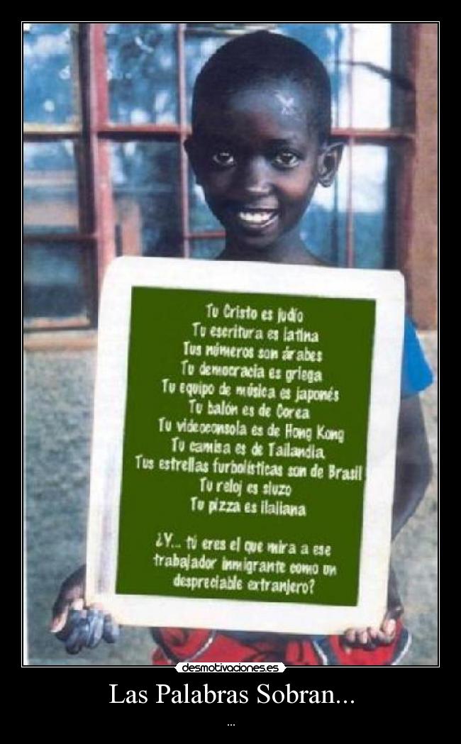 Las Palabras Sobran... - ...