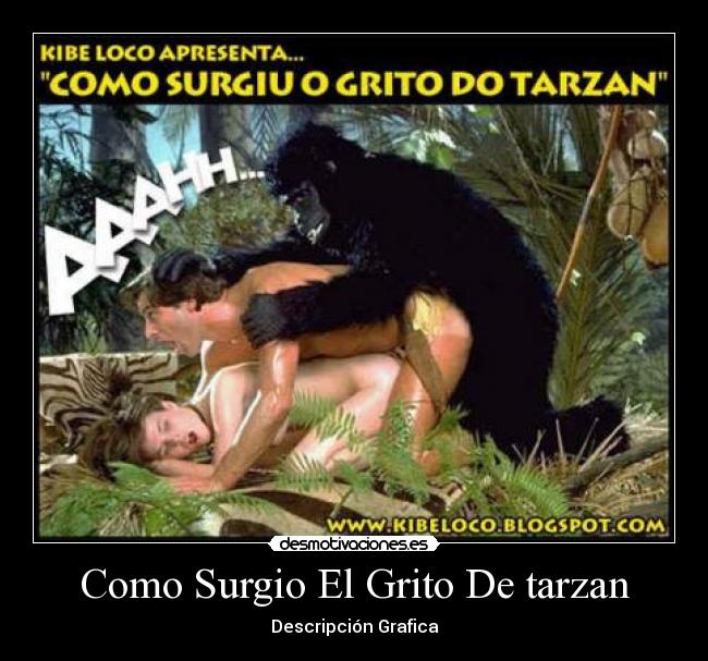 Como Surgio El Grito De tarzan -