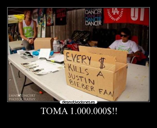 TOMA 1.000.000$!! -