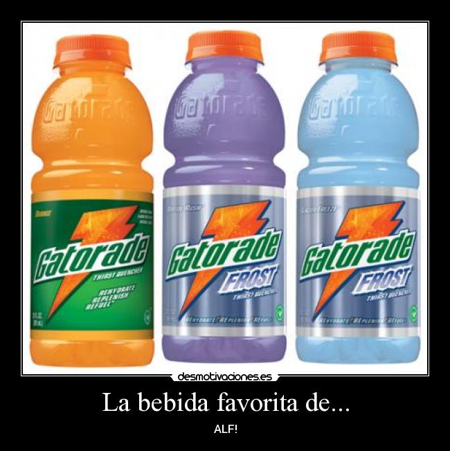 La bebida favorita de... - ALF!