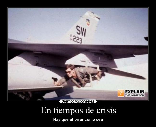 En tiempos de crisis -