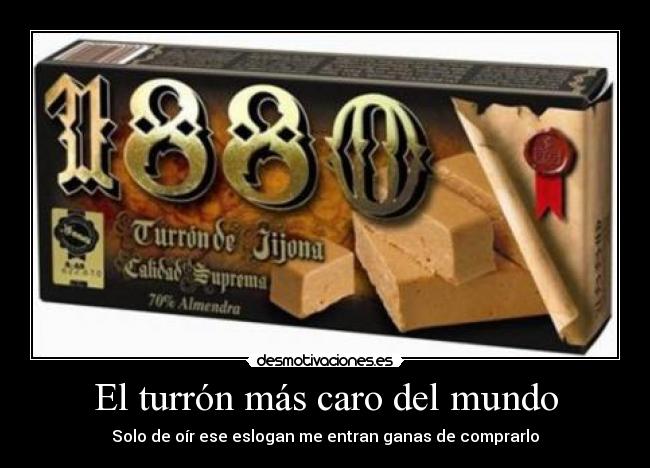 El turrón más caro del mundo -
