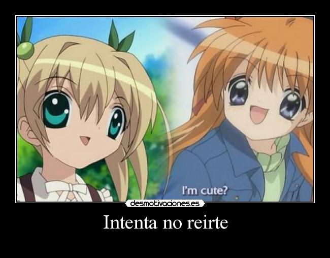 Intenta no reirte - 