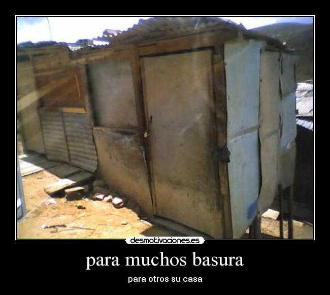 para muchos basura - 