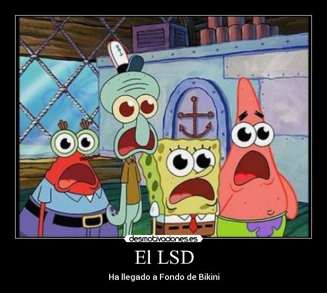 carteles lsd fondo bikini bob esponja marco222 desmotivaciones