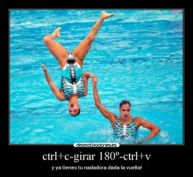 ctrl+c-girar 180º-ctrl+v - 