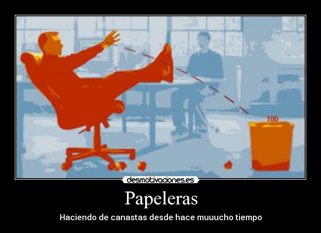 Papeleras - Haciendo de canastas desde hace muuucho tiempo