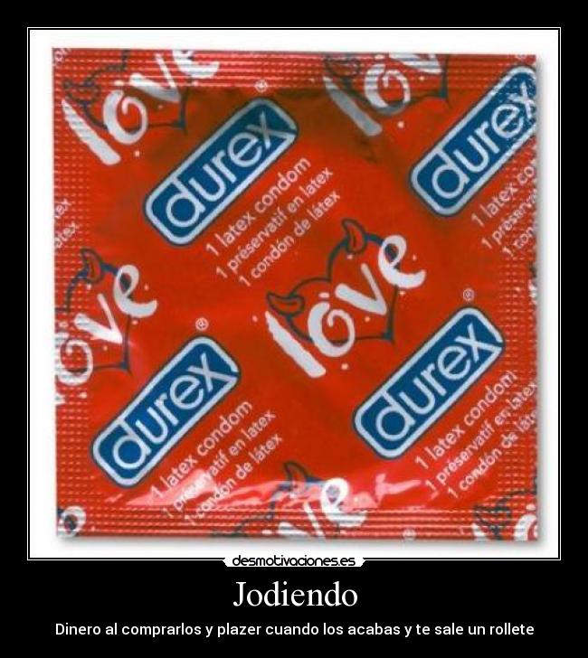 carteles condones desmotivaciones
