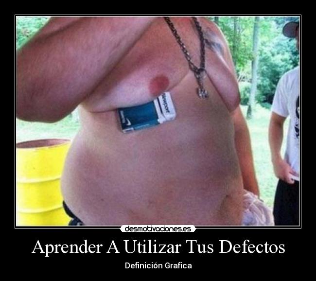 Aprender A Utilizar Tus Defectos - Definición Grafica